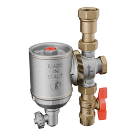 R146CK Kit defangatore magnetico orientabile con valvola a sfera e bocchettone